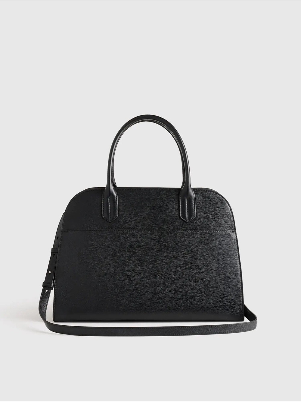 Quince Hudson Satchel in Black